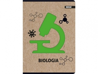 ZESZYT TEMATYCZNY A5/58k. Kratka BIOLOGIA PREMIUM KRAFT LINER [opakowanie=10szt]