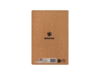 ZESZYT TEMATYCZNY A5/58k. Kratka BIOLOGIA PREMIUM KRAFT LINER [opakowanie=10szt]