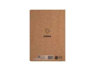 ZESZYT TEMATYCZNY A5/58k. Kratka CHEMIA PREMIUM KRAFT LINER [opakowanie=10szt]