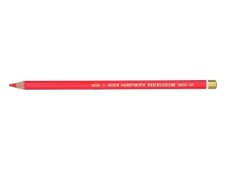 KIN KREDKA POLYCOLOR 3800 - 601 SCARLET RED [opakowanie=12szt]