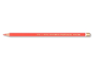 KIN KREDKA POLYCOLOR 3800 - 604 CORAL RED [opakowanie=12szt]