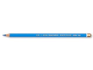 KIN KREDKA POLYCOLOR 3800 - 702 AZURE BLUE [opakowanie=12szt]
