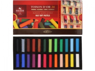 KIN PASTELE SUCHE POŁÓWKI 8544 24 KOL. TOISON D"OR