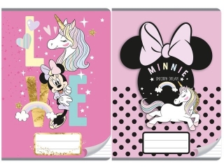 ZESZYT A5/32k. Linia / MINNIE MOUSE  Beniamin 2021 Dostpne Od: 2021-04-26  [opakowanie=10 szt]