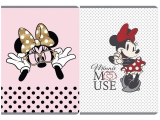 ZESZYT A5/60k. Linia / MINNIE MOUSE  Beniamin 2021 Dostpne Od: 2021-04-26  [opakowanie=5szt]