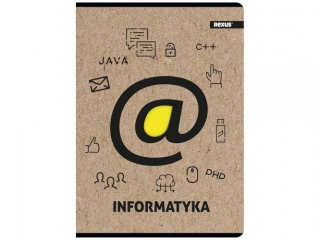 ZESZYT TEMATYCZNY A5/58k. Kratka INFORMATYKA [opakowanie=10szt]