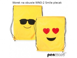 WOREK NA OBUWIE WNO-2 SMILE PLECAK [opakowanie=12szt](SZPSH)