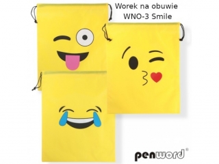 WOREK NA OBUWIE WNO-3 SMILE [opakowanie=12szt](SZPSH)