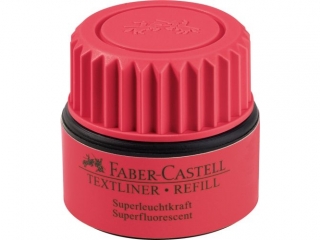 TUSZ DO NAPENIANIA ZAKRELACZA CZERWONY FABER-CASTELL [opakowanie=4szt]