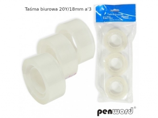 TAŚMA BIUROWA a3 20Y/18mm (SZPSH)