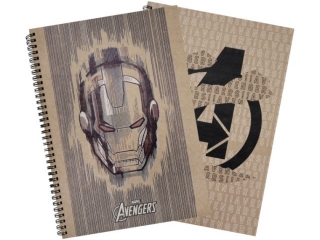 KOOZESZYT A4/80k. Kratka / AVENGERS KRAFT LINER