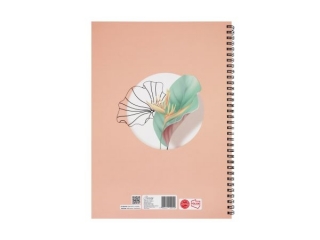 KOOZESZYT A4/80k. Kratka / FLOWER