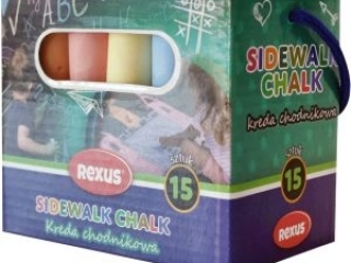 KREDA CHODNIKOWA 10, 5 x 2, 3cm 15szt. w kartonowym boksie