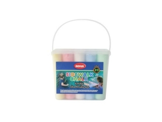 KREDA CHODNIKOWA 10, 5 x 2, 3cm 20szt. w plastikowym wiaderku