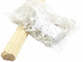 PATYCZKI DO BALONÓW DREWNIANE EKO a100