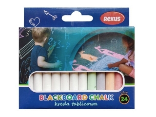 KREDA TABLICOWA 9x7, 5cm 24szt.