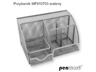 PRZYBORNIK MF910703 SREBRNY