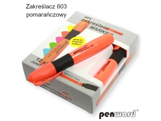 ZAKRELACZ 603 POMARACZOWY [opakowanie=12szt](SZPSH)