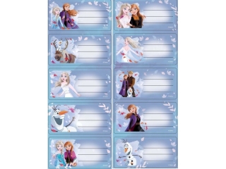 NAKLEJKI NA ZESZYTY / FROZEN [opakowanie=15szt]