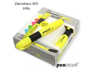 ZAKRELACZ 603 ZӣTY [opakowanie=12szt](SZPSH)