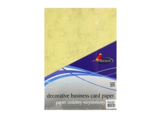 PAPIER WIZYTÓWKOWY A4/20ark. KOLOR - IVORY