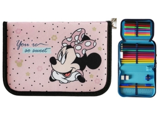 PIÓRNIK Z WYPOSAŻENIEM NA 1 ZAMEK / MINNIE MOUSE