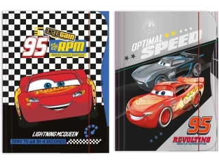 TECZKA Z GUMKĄ A4 / CARS