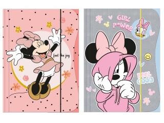 TECZKA Z GUMKĄ A4 / MINNIE MOUSE - KIDS