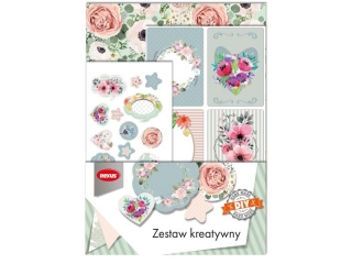 ZESTAW KREATYWNY "KWIATY"