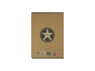 ZESZYT A5/60k. Kratka / AVENGERS KRAFT LINER [opakowanie=5szt]