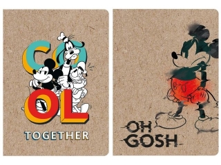 ZESZYT A5/60k. Linia / MICKEY MOUSE KRAFT LINER