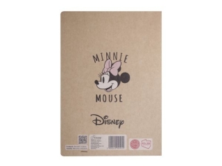 ZESZYT A5/60k. Linia / MINNIE MOUSE KRAFT LINER