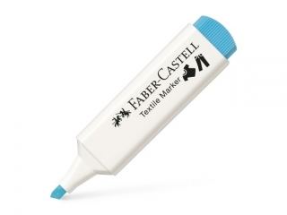 MARKER DO TKANIN JASNONIEBIESKI FABER-CASTELL [opakowanie=10szt]