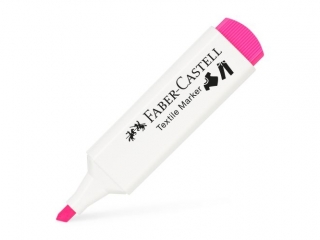 MARKER DO TKANIN NEONOWO RӯOWY FABER-CASTELL [opakowanie=10szt]