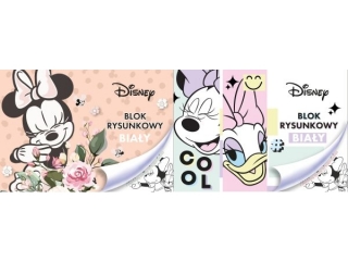 BLOK RYSUNKOWY BIAY A4/20k. z pierwsz stron do kolorowania / MINNIE MOUSE [opakowanie=10szt]