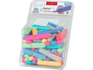 ZAKRELACZ 1546 PASTELOWY DISPLAY 100 SZT. FABER-CASTELL