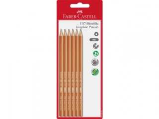 OŁÓWEK 1117 6 SZT. BLISTER FABER-CASTELL