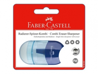 TEMPERWKA POJEDYNCZA Z GUMK COMBI MINI NIEBIESKA 1 SZT. BLISTER FABER-CASTELL [opakowanie=5szt]