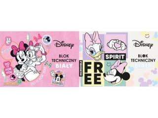BLOK TECHNICZNY BIAY A4/10k. / MINNIE MOUSE [opakowanie=10szt]