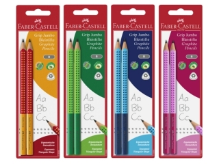 OWEK JUMBO GRIP TWO TONE 2 SZT. BLISTER FABER-CASTELL