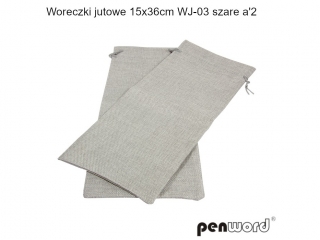 WORECZKI JUTOWE 15x36cm WJ-03 ZIELONE a2