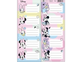 NAKLEJKI NA ZESZYTY pasek / MINNIE MOUSE