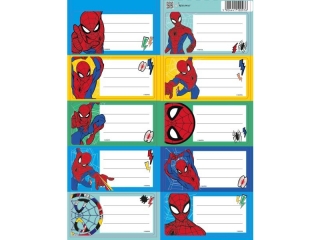 NAKLEJKI NA ZESZYTY pasek / SPIDER MAN