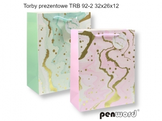TORBY PREZENTOWE TRB 91-2 32x26x12 [opakowanie=12szt]