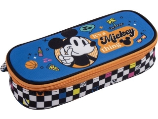 PIÓRNIK SZKOLNY Z KLAPKĄ / MICKEY MOUSE