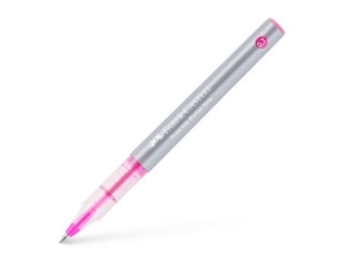 CIENKOPIS KULKOWY FREE INK 0, 7MM RӯOWY FABER-CASTELL [opakowanie=12szt]