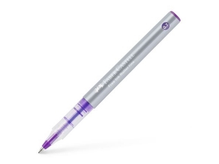 CIENKOPIS KULKOWY FREE INK 0, 7MM FIOLETOWY FABER-CASTELL [opakowanie=12szt]
