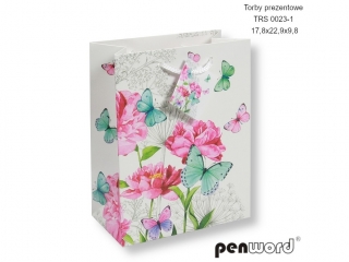 TORBY PREZENTOWE TRS 0023-1 17.8X22.9X9.8CM [opakowanie=12szt]