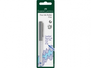 CIENKOPIS KULKOWY FREE INK 0, 7MM NIEBIESKI BLISTER FABER-CASTELL