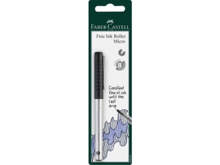 CIENKOPIS KULKOWY FREE INK 0, 5MM CZARNY BLISTER FABER-CASTELL